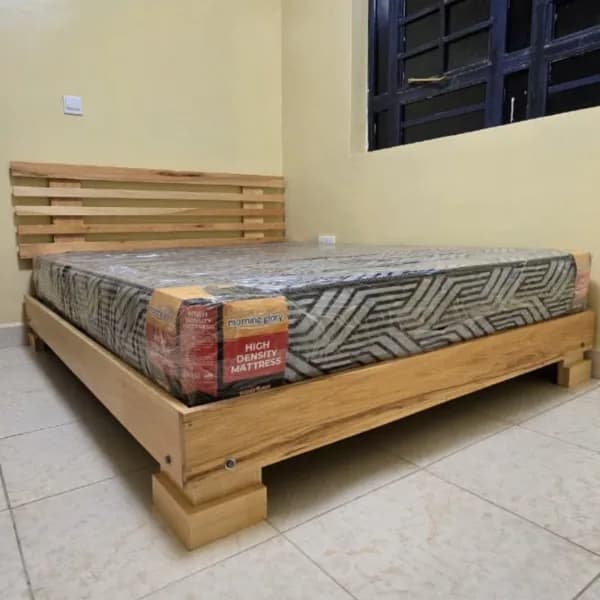 Floating Mahogany Bed – 6×6