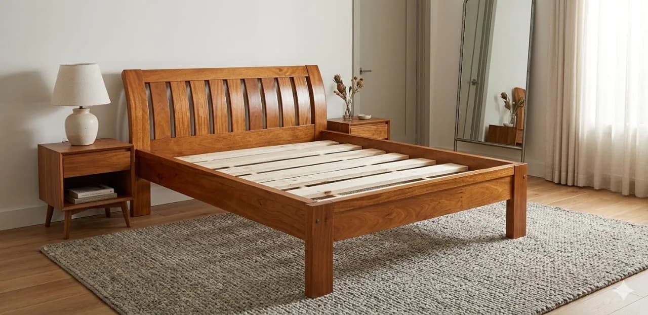 Dark Chocolate Slide Bed - 5*6