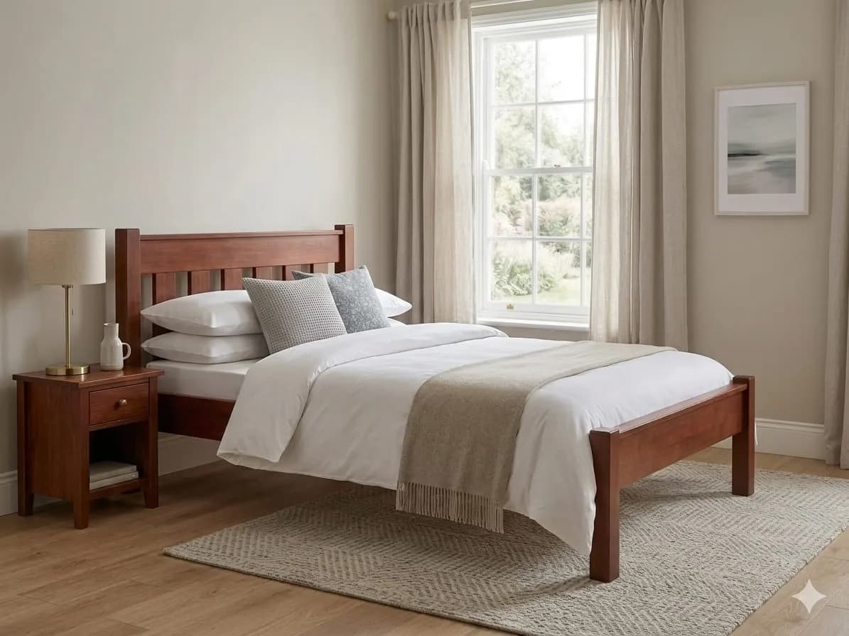 Mahogany Bed - 4*6