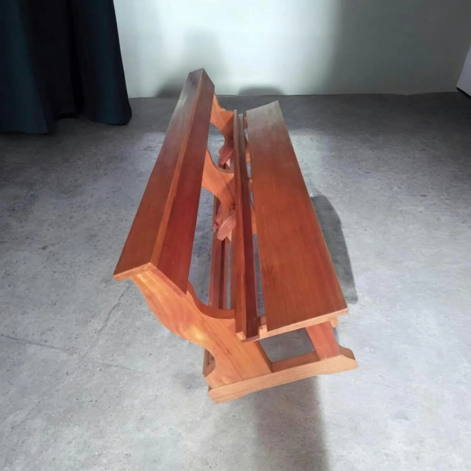 Church Pew - 7ft Solid Mahogany Wood