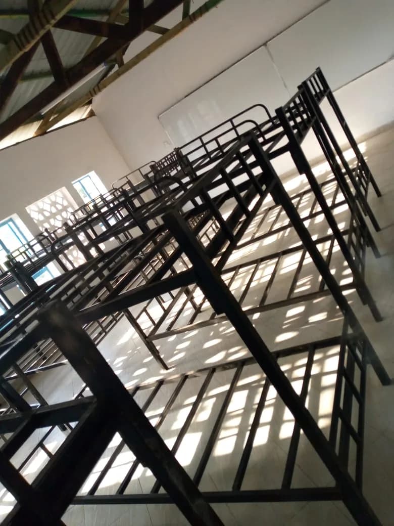 3x6 School Metallic Bunk Bed