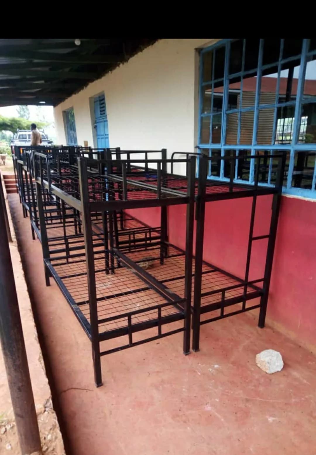 3x6 Metallic School Bunk Bed