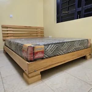 Floating Mahogany Bed – 6×6