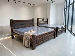 Dark Chocolate Mahogany Bed - 5*6