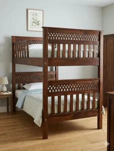 Dark Mahogany Chocolate Bunk Bed – 4×6