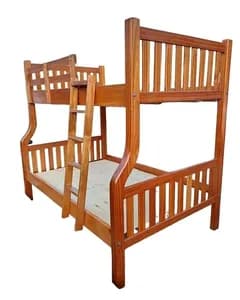 Mahogany Bunk Bed – 4×6 Lower Bed & 3.5×6 Upper Bed