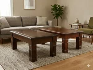 Affordable Chocolate Coffee Table – 1200mm × 600mm