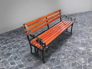 3 Seater Iron and Wooden Garden Bench – Was KSh 21,000, Now KSh 18,500