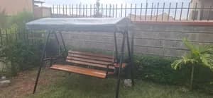 Garden Swing with Shade Top