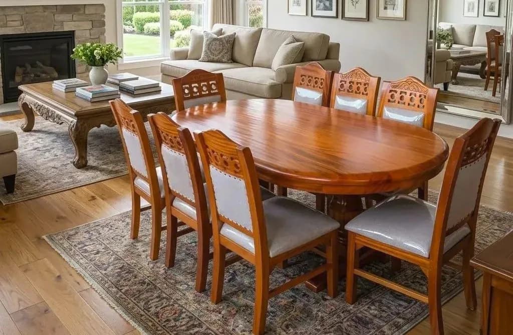The Timeless Appeal of Antique Solid Mahogany Dining Tables