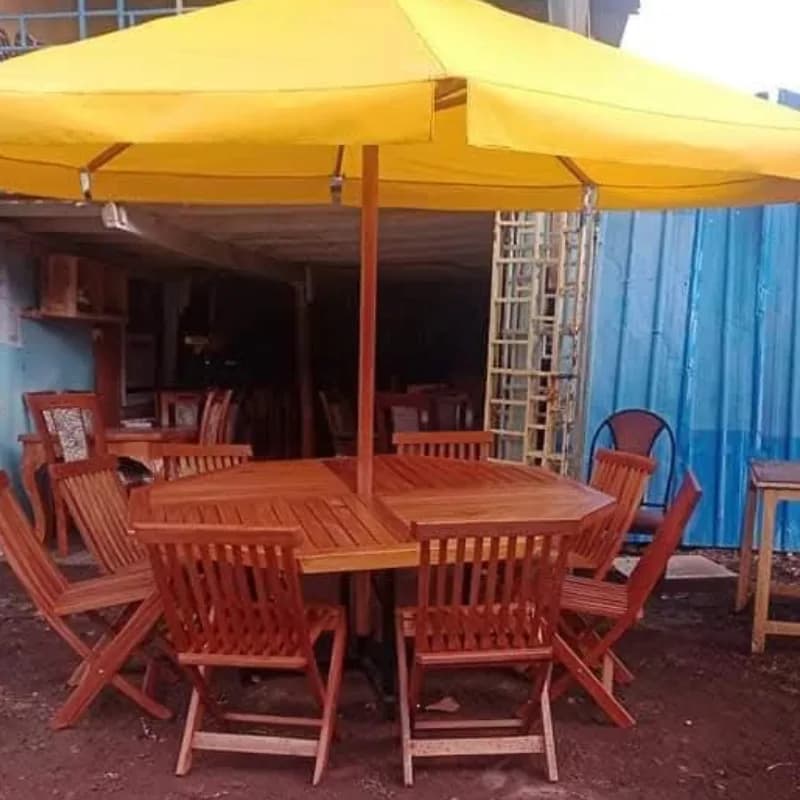 8 Seater Wooden Garden Set