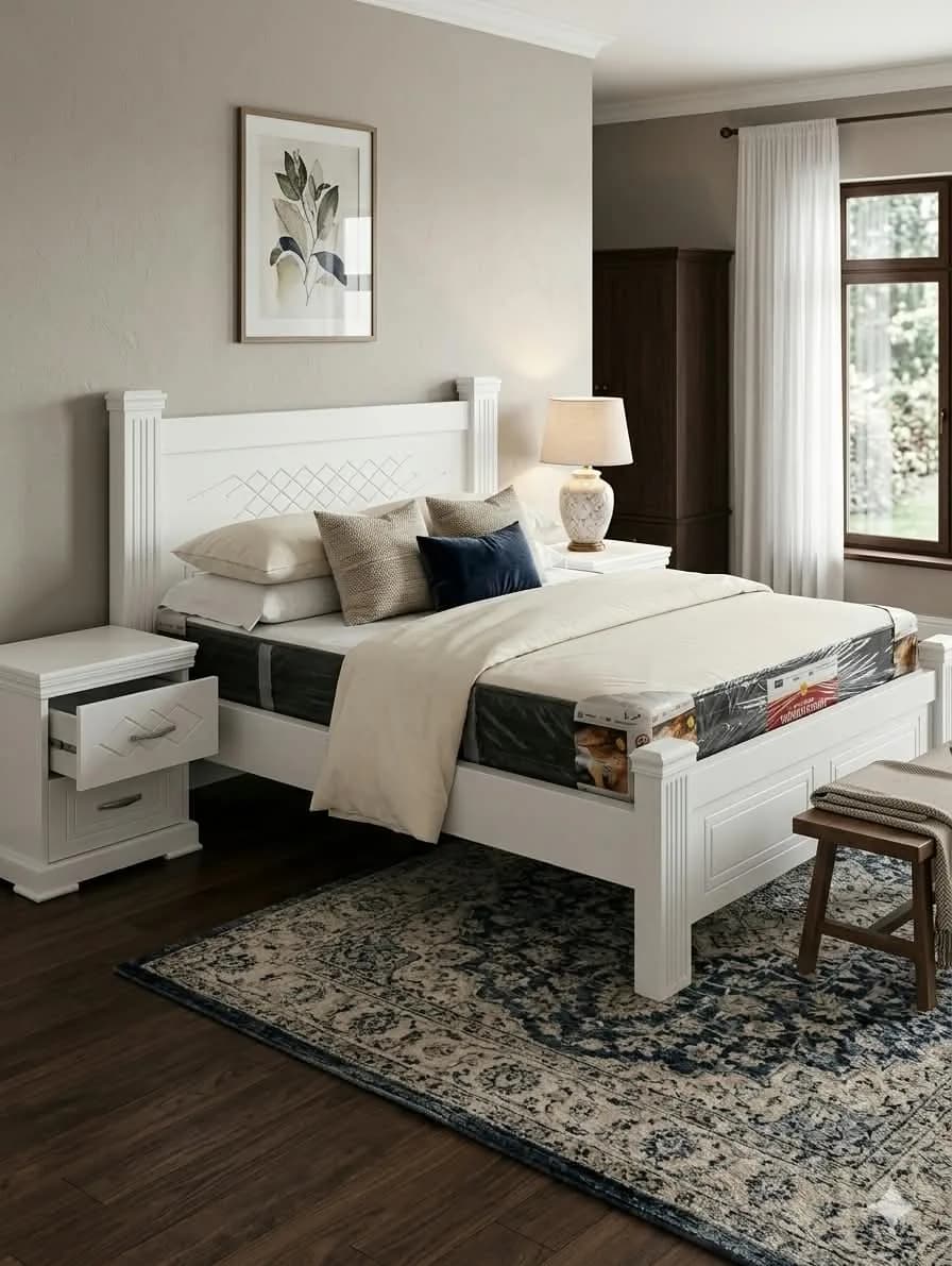 White Bed - 5*6