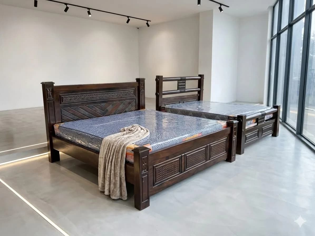 Dark Chocolate Mahogany Bed - 5*6